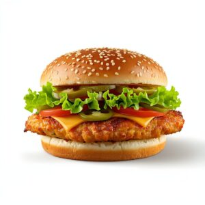 Mexican Green Chilli Burger