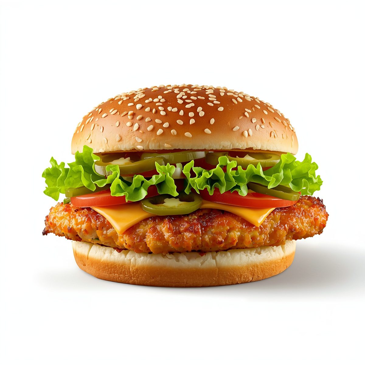 Mexican Green Chilli Burger