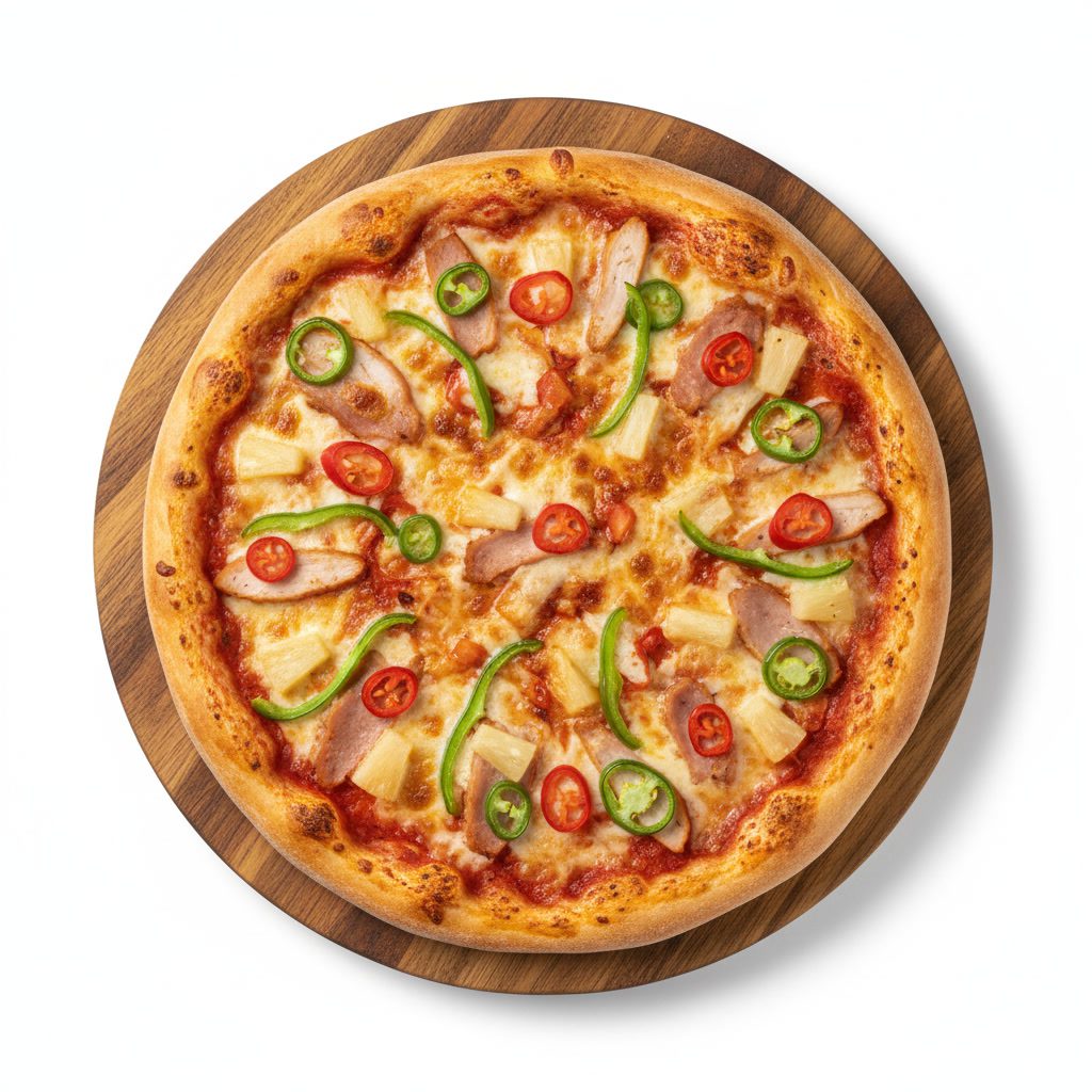 Abo Komail Falafel Pizza